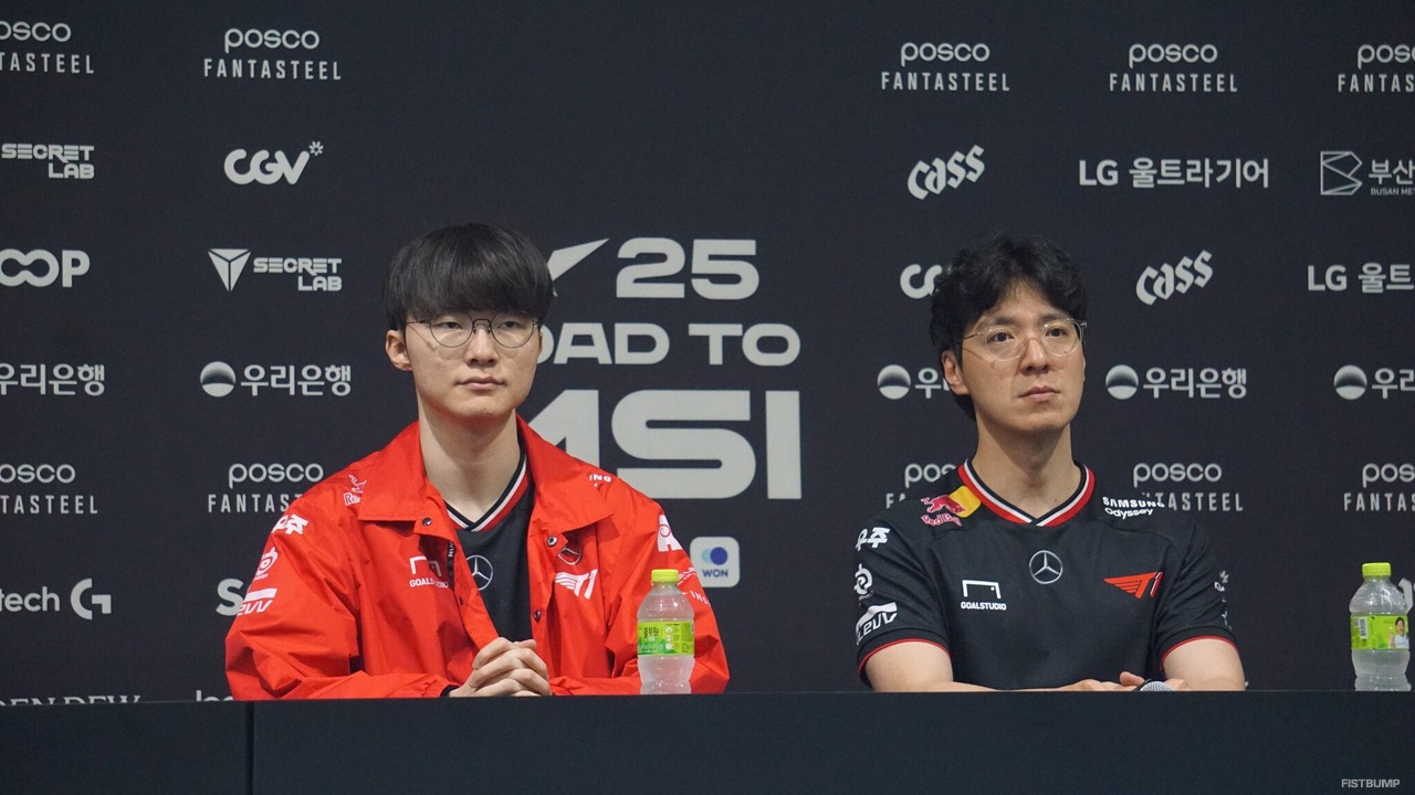Faker「まだ勝利の余韻に浸る時間ではない」MSI進出へ王手をかけたT1 FakerとkkOma監督が意気込みを語る【LCK】