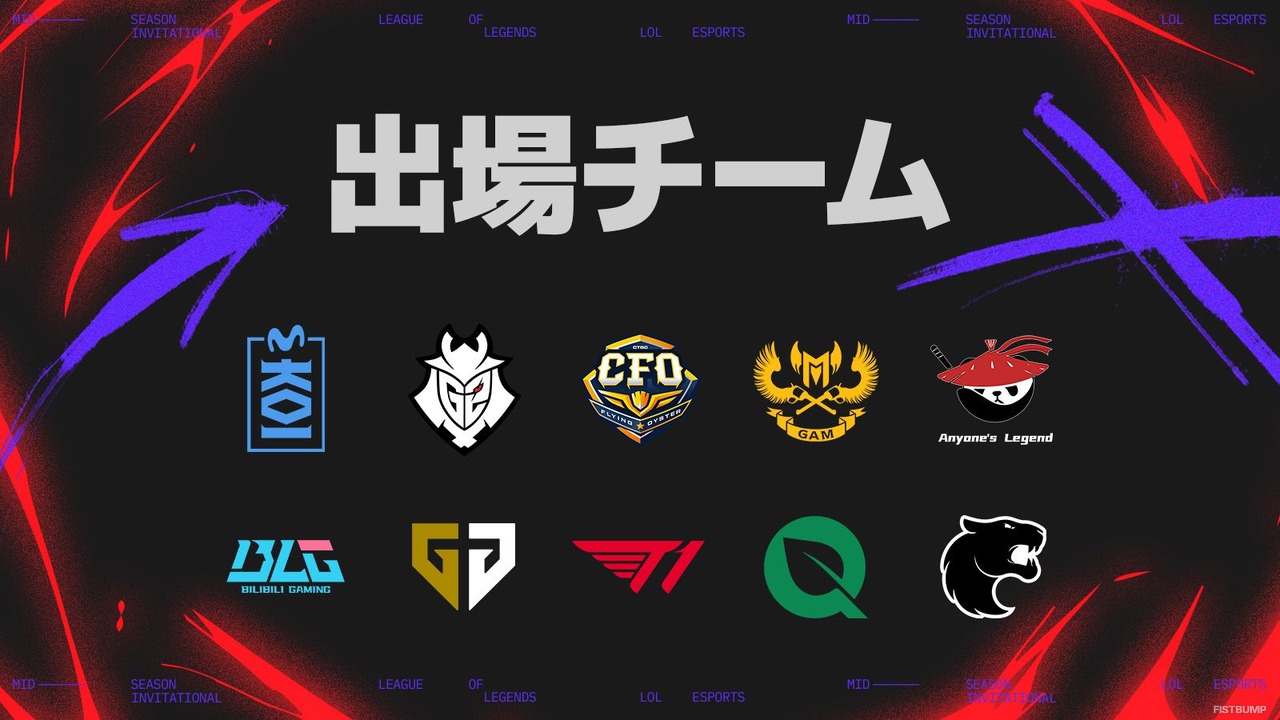 「MSI 2025」が6月27日開幕！スケジュール・出場チーム・視聴方法・Drops・ウォッチパーティ・PICK'EMSまとめ【リーグ・オブ・レジェンド】