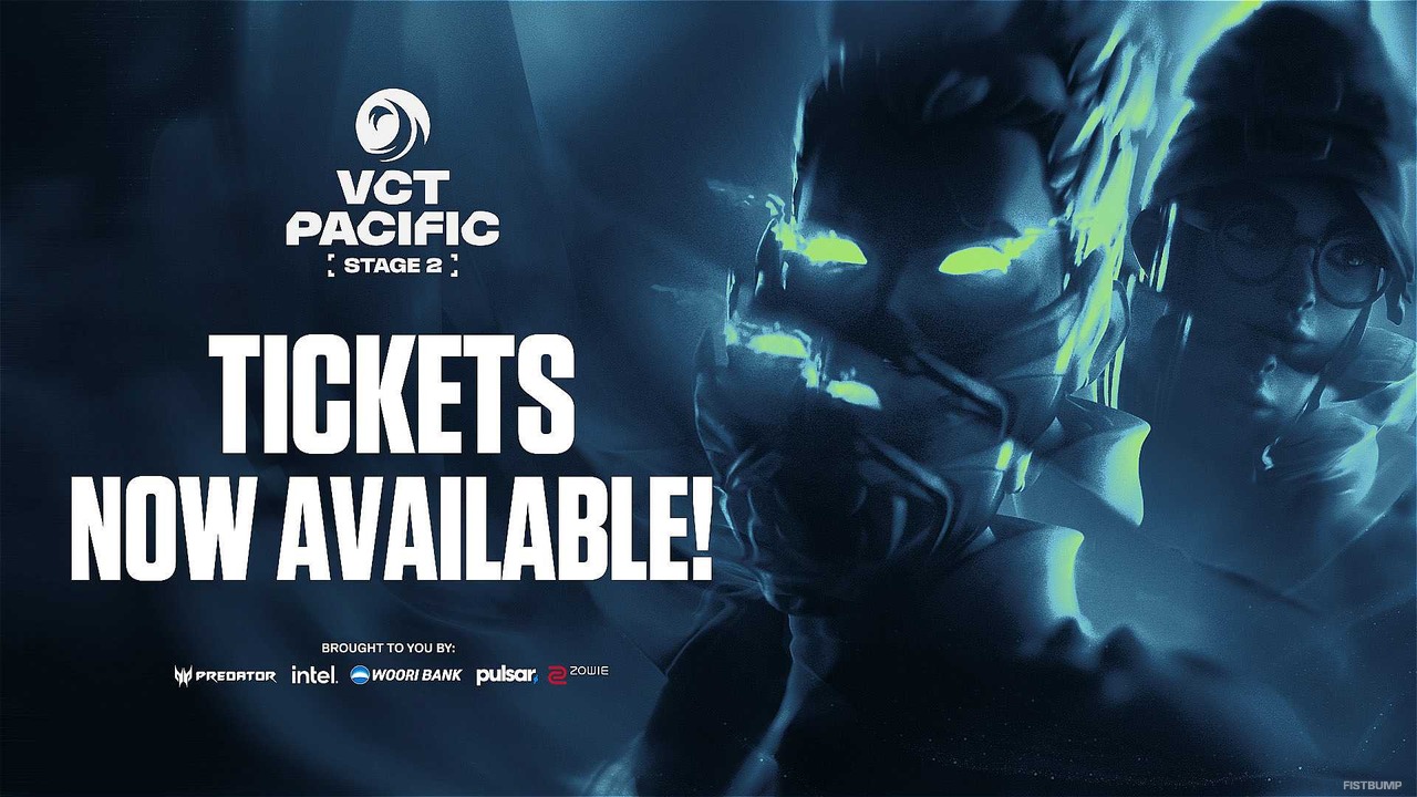 「VCT Pacific Stage 2」チケット情報まとめ…グループステージ・プレイオフは6月27日から、日本開催のFinalsは7月6日10時から販売開始！