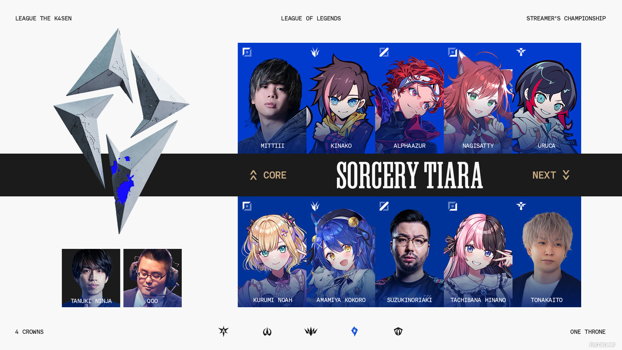 【LTK】レギュラーステージDAY1結果まとめー葛葉のクアドラ、あかりんハイマーが光る!うるか率いるSorcery Tiaraが2連勝【リーグ・オブ・レジェンド】