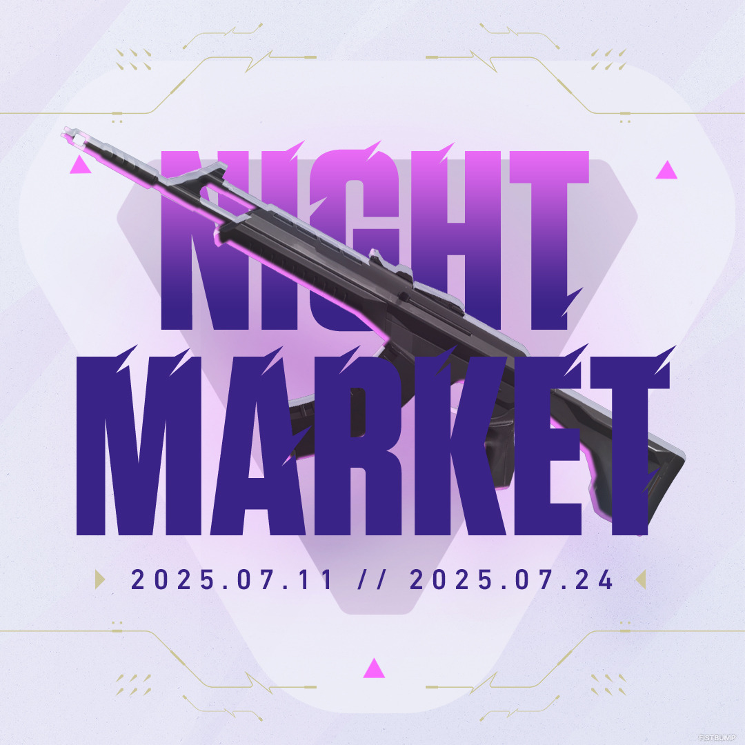 ナイトマーケットが7月10日から開催!2Act以上前の武器スキンをお得に購入できるチャンス【VALORANT】