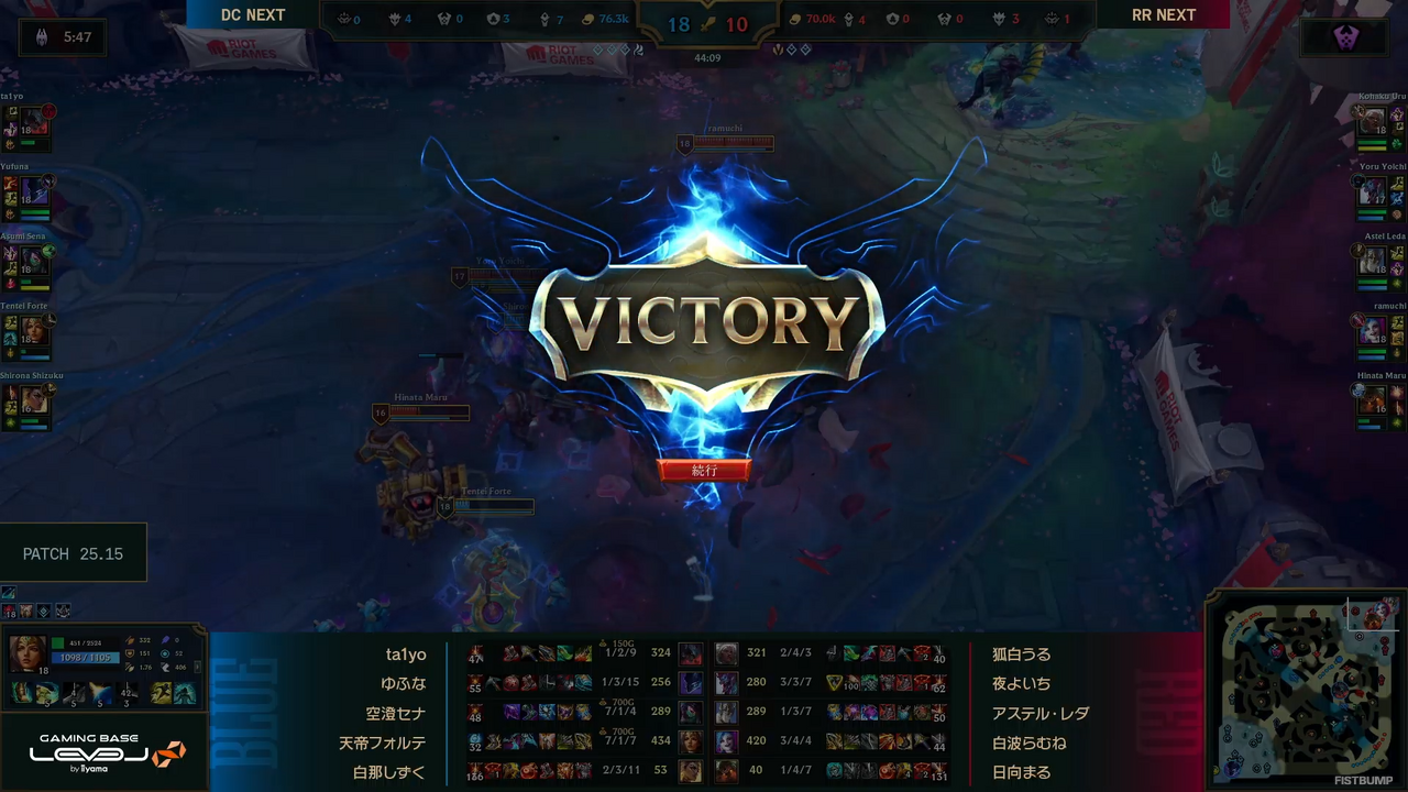 【LTK】レギュラーステージDAY6結果まとめー空澄セナのアカリがチームを救う…きなこが4度目のMVP獲得でSorcery Tiaraが最終日も2連勝！【リーグ・オブ・レジェンド】