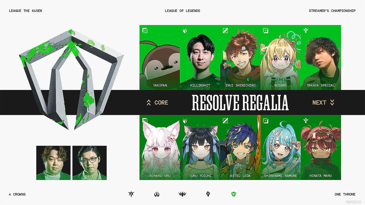 NEXTは夜よいちが大成長、COREは焼きパンが鍵？しゃるるの采配も気になる「RR（Resolve Regalia）」をまとめておさらい【LTK】
