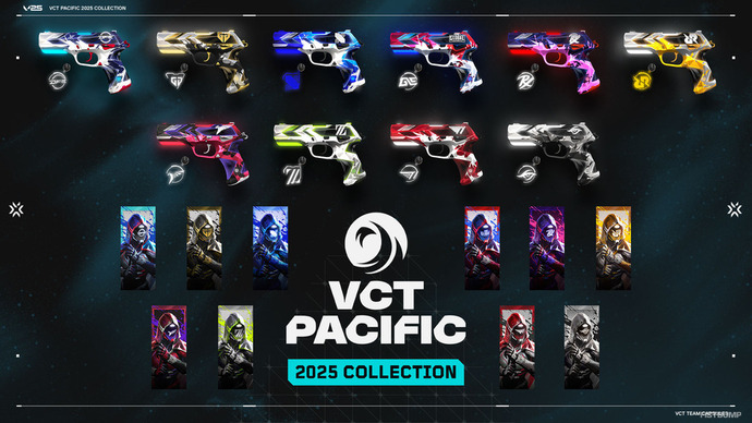 Ascension昇格チームのチームカプセル(スキン)が4月上旬に発売へ…PacificからはNongShim RedForce・BOOM Esportsが登場【VALORANT】 画像