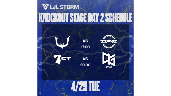 今から楽しむ「LJL STORM」!ベスト4に進出したチームと見どころをチェックして準決勝・決勝をリアタイしませんか? 画像