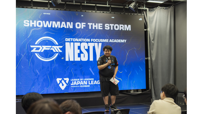 DFM Nesty「決め手はどすこいですかね...」―視聴者投票を受けた喜びを語る「LJL 2025 STORM After Party」をレポート 画像
