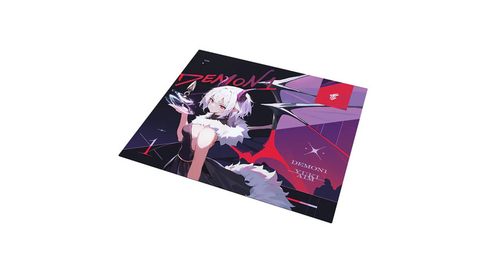 Yuki AimとDemon1のコラボマウスパッドが発売！布・ガラスの2種展開―Demon2になれるかも 画像