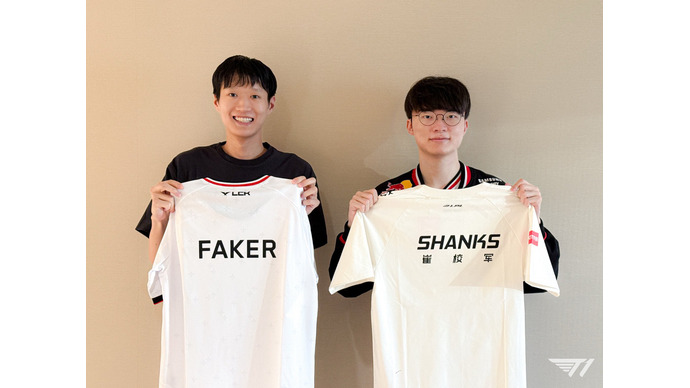 “Fakerとユニフォームを交換したい選手”がMSIで多数出現!?ライバルである前にファンボでもある【MSI2025】 画像