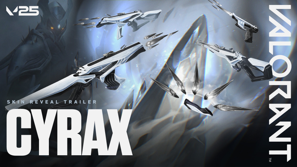 VALORANT』新スキン「サイラックス」発表―ヴァンダルやゴーストなど