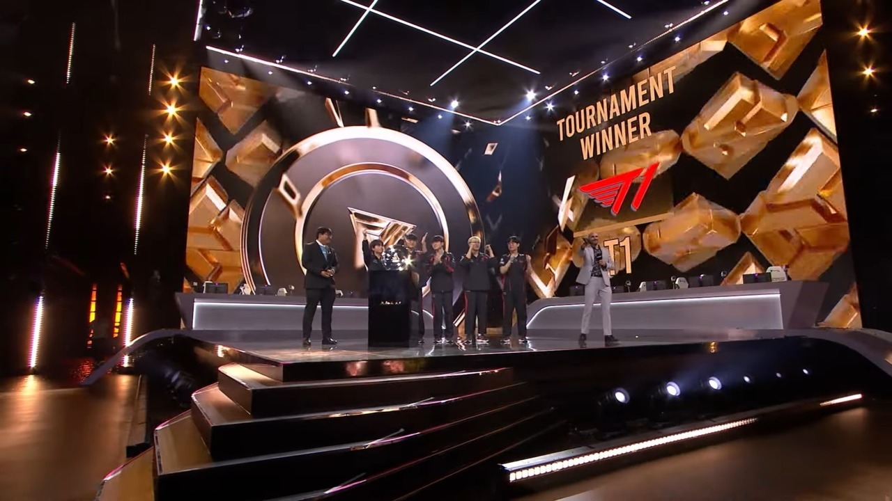 昨年度チャンピオンのT1が登場、賞金総額は約3億円…Esports World Cup