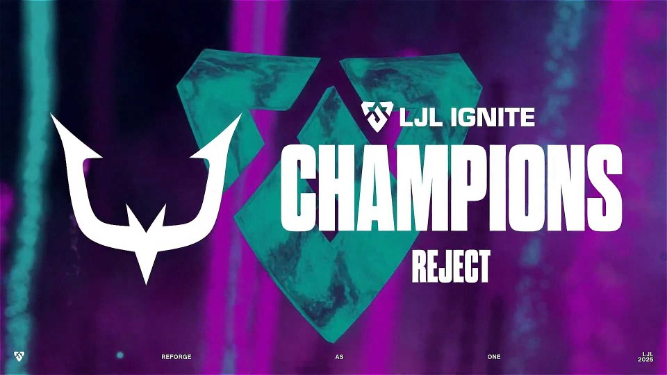 LJL IGNITEはREJECTがストレート勝ちで国内3連覇達成！スタイル貫いた