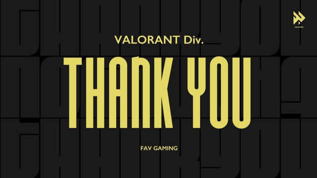 FAV gaming『VALORANT』部門が2025年2月末で活動休止―4年半の歴史に幕、ユースチームは引き続き活動へ 画像