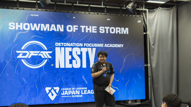 DFM Nesty「決め手はどすこいですかね...」―視聴者投票を受けた喜びを語る「LJL 2025 STORM After Party」をレポート 画像