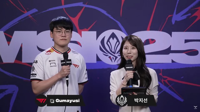 T1 Gumayusi「MSIはLPLが強さを見せてきた大会なので、初のLCK同士の決勝は感慨深い」―LPL代表ALを3-2で下しファイナル進出！勝利者インタビュー翻訳【MSI 2025】 画像