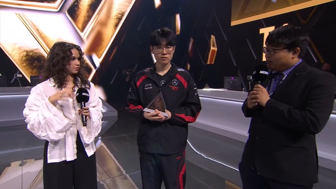 【EWC 2024】『LoL』T1が2-1でファイナル進出 ― Zeus「序盤つらかったが皆が上手くやってくれて乗り越えられた」【インタビュー】