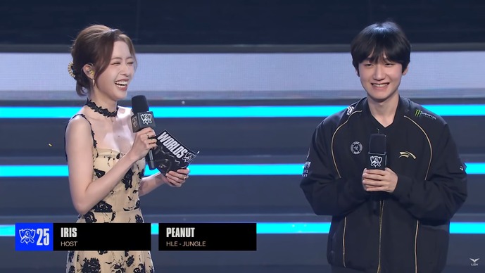 スイスステージでHLEが100T相手に快勝！―Peanut「ファイトで勝機を掴んだことでスムーズに勝てた」【Worlds 2025インタビュー翻訳】