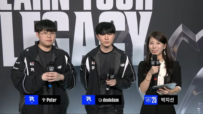 KTがGen.Gを3-1で破りファイナル進出！「選手の状況に合わせたバンピックがうまくいった」deokdamとPeterがベスト4の振り返りとファイナルの意気込みを語る【Worlds 2025インタビュー翻訳】