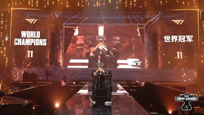 【Worlds 2025】T1が6度目の優勝、2023年から連覇！前人未踏の偉業を達成―KT Rolsterを3-2で下す
