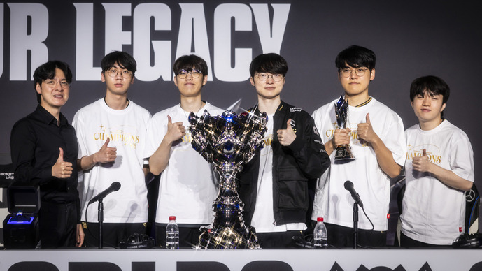 3連覇達成のT1、気になる「優勝スキン」は誰に？ アンケートや配信で候補が決まりつつある中、ムンドやガリオに期待の声【リーグ・オブ・レジェンド】