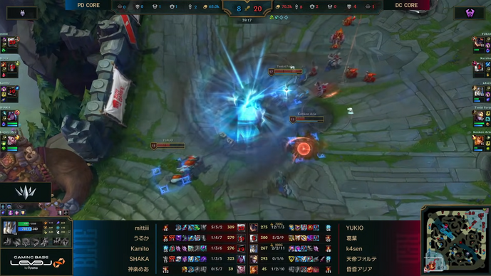 【LTK】NEXTは無敗でフィニッシュ、COREは葛葉のヨネJGがまさかの出陣―DCがレギュラステージ1位でプレイオフ進出