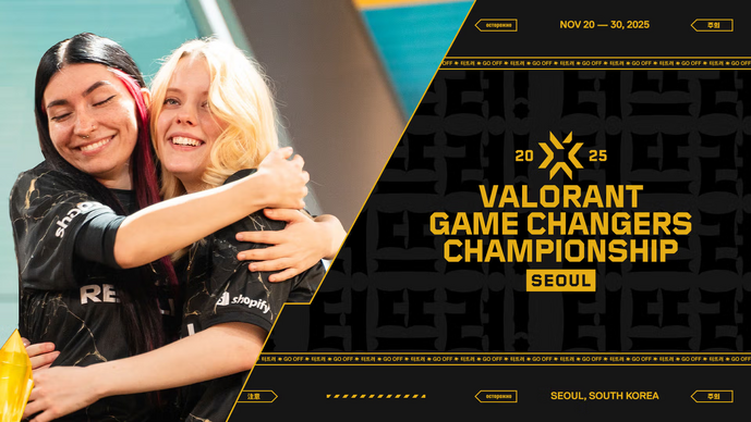「VALORANT Game Changers Championship 2025」11月20日開幕！スケジュール、出場チーム、Drops、Pick'Emsなど情報ひとまとめ