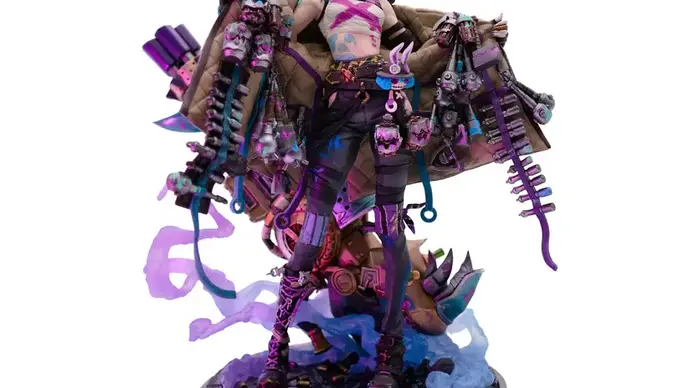 「アーケイン ジンクス」ハイクオリティな1/7スケールのスタチューがRiot Store Japanに登場【リーグ・オブ・レジェンド】