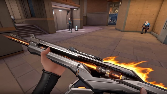 『VALORANT』新スキン「ソーラーストライド」お披露目―謎のエネルギーがレーザーソードのように噴射する