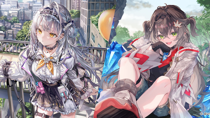 熱い“プロポーズ（？）”から始まった「150％」の絆。正反対なふたりが真正面から向き合う――「ぶいすぽっ！」銀城サイネ & 龍巻ちせ デュオインタビュー！