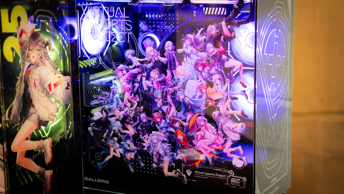 「ぶいすぽっ！」GALLERIAコラボPCの新モデル、デザインが良すぎたので全メンバー分を激写してきた【VSPO! SHOWDOWN 2026】