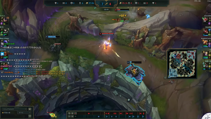 じゃすぱー、らいじん、たぬき忍者ら「げまげまDX」がUNLIMITで奮闘中、「LTK DL」にて上位争いに食い込む―ちょっとヒヤッとする“げまげまらしさ”も