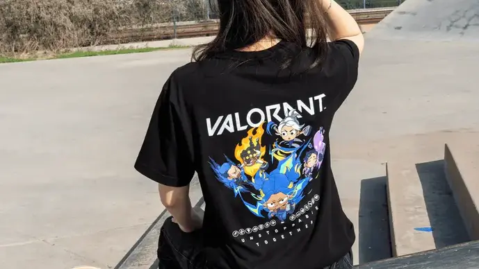 『VALORANT』エージェントがポップな姿で登場「スパイクラッシュ」がテーマのTシャツがRiot Store Japanにて新発売―ヴァイパー、レイナ＆ゲッコーがおしゃれにデザインされたシャツも販売！