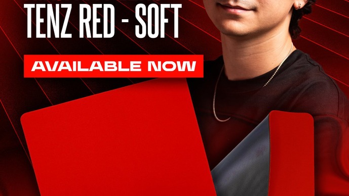TenZ × ARTISANコラボマウスパッド「TenZ Red」が登場！レジェンドと日本の有名マウスパッドメーカーが夢のコラボ