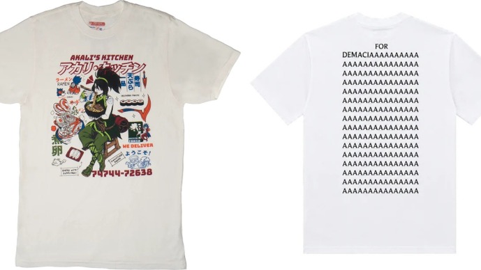 デマーシアアアアアアア！人気Tシャツ「アカリ・キッチン」＆「ガレン for デマーシア」がRiot Store Japanで再び登場【リーグ・オブ・レジェンド】