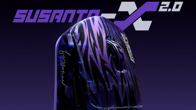 f0rsakeN、Xccurate兄弟とPulsarがコラボしたゲーミングマウス「Susanto-X」に新モデルが登場！マウスパッド「Saturn Pro Susanto Brothers Edition」も同時に発表…日本向けの販売日は調整中