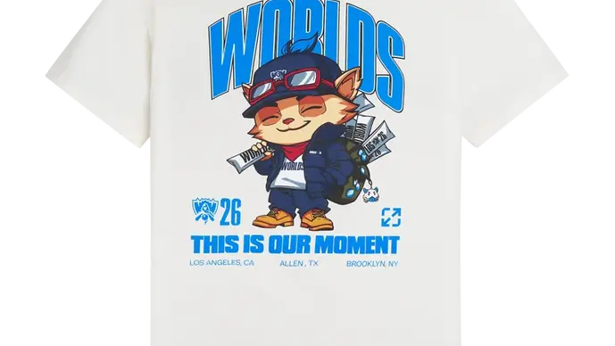 ティーモがデザインされたTシャツや、ポロのぬいぐるみも！「Worlds 2026」オフィシャルグッズがRiot Store Japanにて予約受付中【リーグ・オブ・レジェンド】