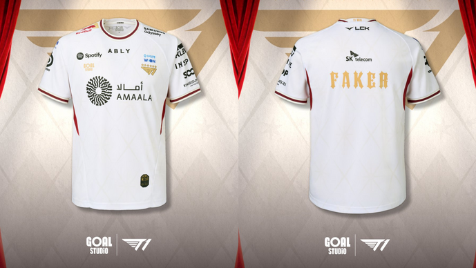「T1」が「Worlds 2026」で着用するユニフォームがGOALSTUDIO公式サイトにて販売開始！ロゴに星が刻まれた特別モデル【リーグ・オブ・レジェンド】