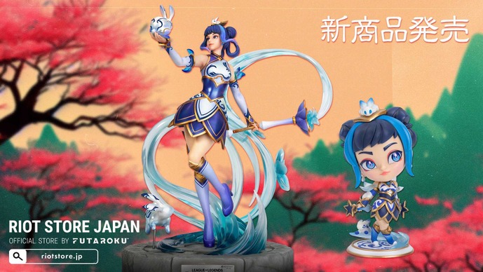 『LoL』『TFT』「磁器ラックス」のフィギュアとスタチューがRiot Store Japanで販売開始！スタチューは世界で3,000体限定