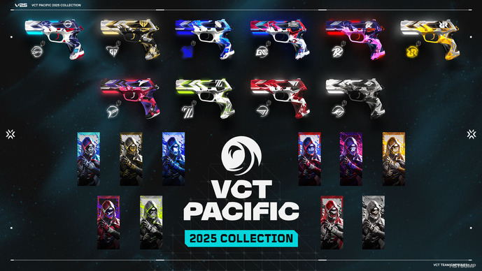 『VALORANT』アンケート―みなさんが購入した「2025 VCT チームカプセル」を教えてください！【スキン】