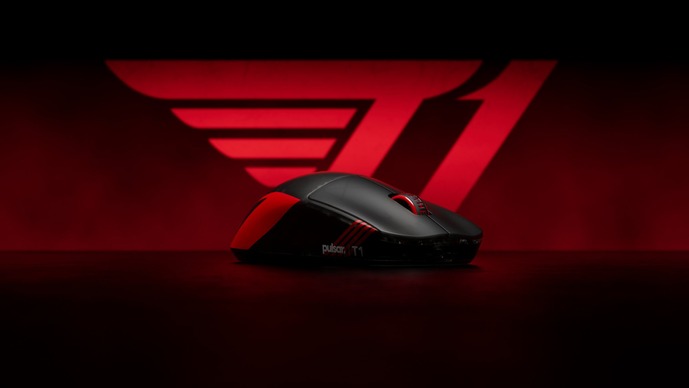 T1 × Pulsarコラボゲーミングマウス2種、本日（5月21日）より販売開始！T1のユニフォームにインスパイアされたオリジナルデザイン