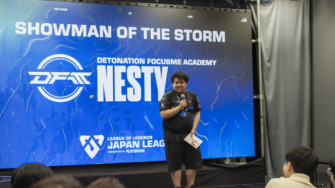 DFM Nesty「決め手はどすこいですかね...」―視聴者投票を受けた喜びを語る「LJL 2025 STORM After Party」をレポート