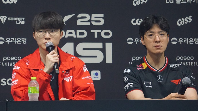 Faker「まだ勝利の余韻に浸る時間ではない」MSI進出へ王手をかけたT1 FakerとkkOma監督が意気込みを語る【LCK】