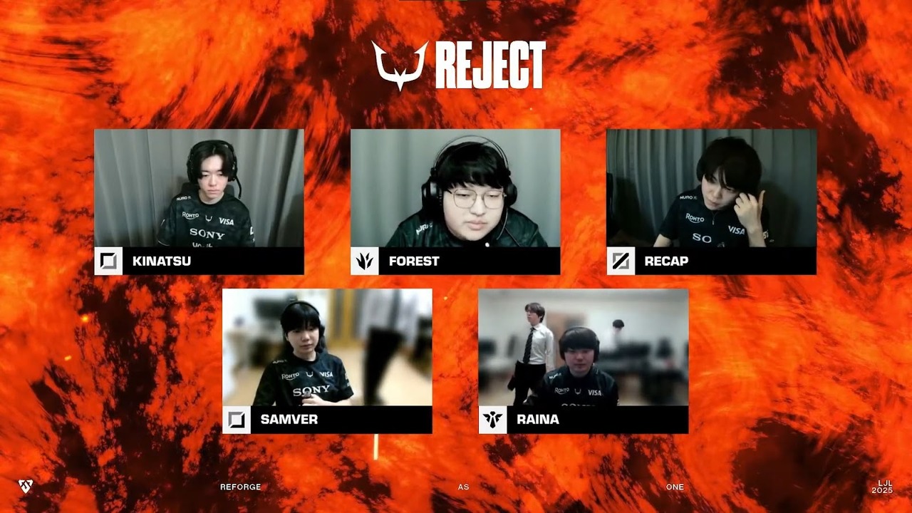 【LoL】無敗の新星「REJECT」を徹底紹介！設立2ヶ月でLJLを制覇したメンバーの経歴と特徴