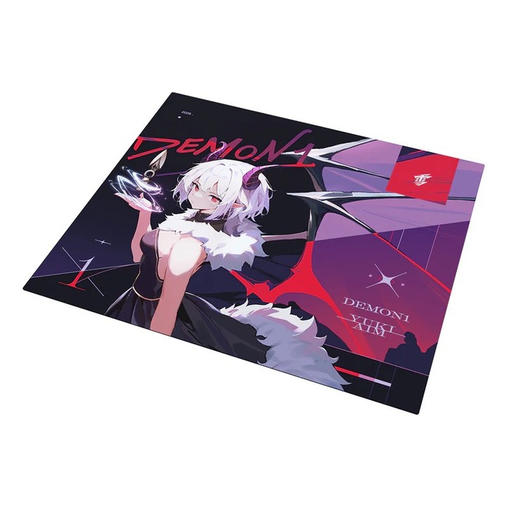 Yuki AimとDemon1のコラボマウスパッドが発売！布・ガラスの2種展開―Demon2になれるかも