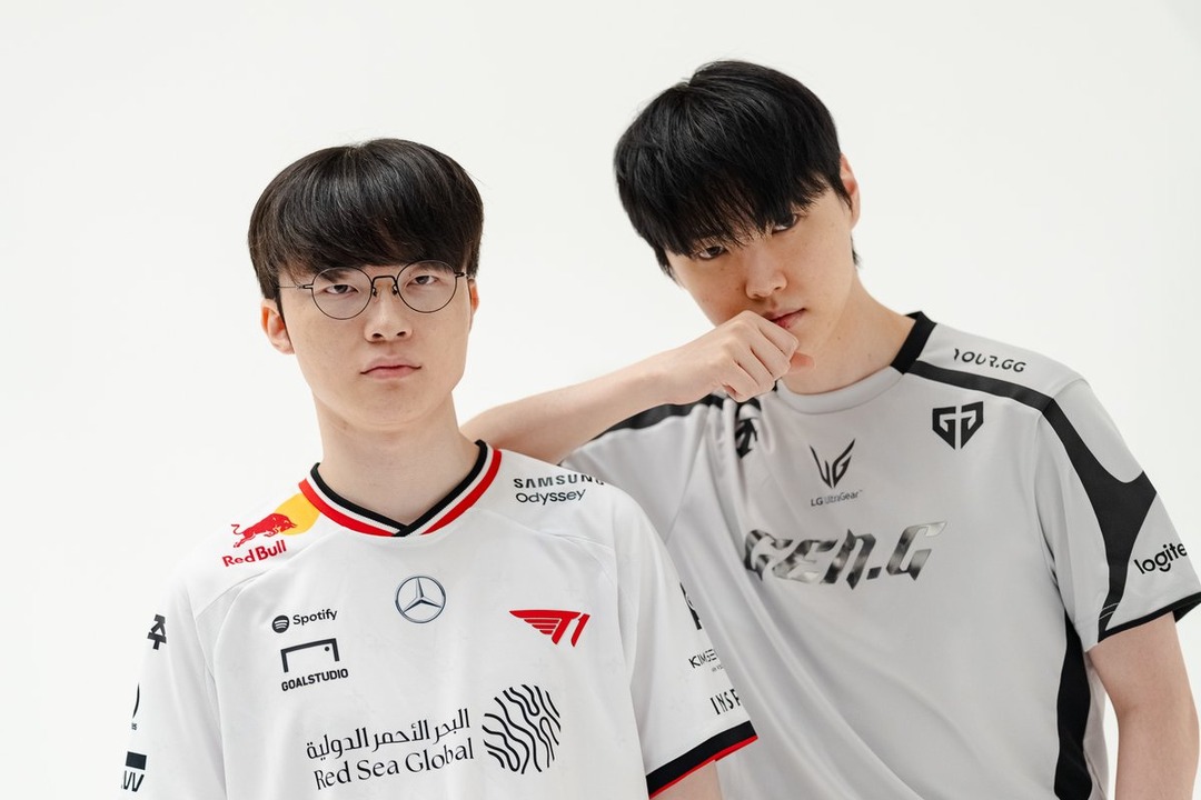 FakerとChovyの写真に“合成疑惑”が浮上...？EWC公式が“証拠写真”を公開し完全否定、ちゃんとそこにいる