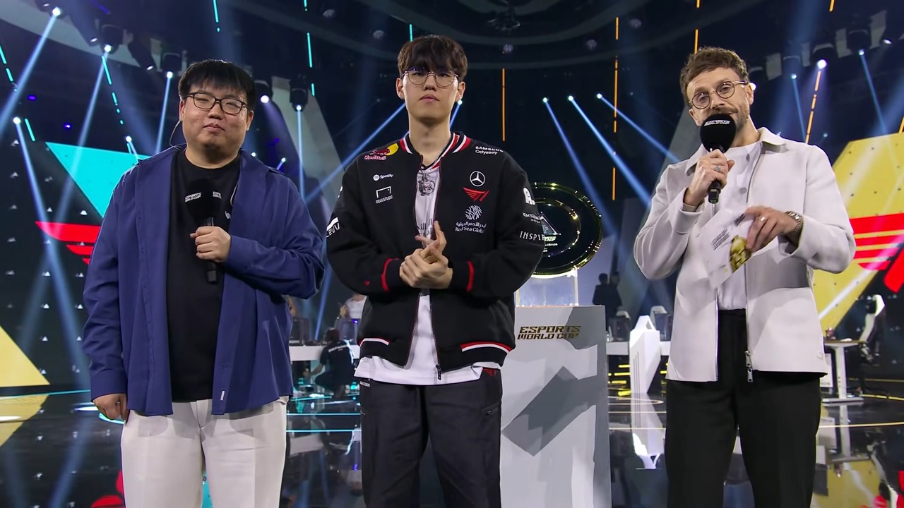 T1 Oner「ディフェンディングチャンピオンのプレッシャーはない」―T1初戦はMKOIに2-1で勝利、MSIに続きEWCでもセミファイナルでALとの対戦が確定【EWC 2025】