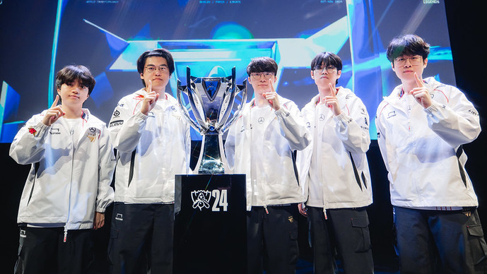 【Worlds 2024】決勝「T1 vs. BLG」の同時視聴者数は5,000万人を突破していた—2021年以来の記録を更新 画像