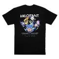 『VALORANT』エージェントがポップな姿で登場「スパイクラッシュ」がテーマのTシャツがRiot Store Japanにて新発売―ヴァイパー、レイナ＆ゲッコーがおしゃれにデザインされたシャツも販売！