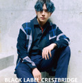 ZETA LazがメンズブランドBLACK LABEL CRESTBRIDGEのモデルに―特設ページで多彩なスタイリングを披露