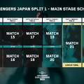 Challengers Japan 2025 Split 1 Main Stageのトーナメント表が公開！1月29日（水）より開幕【VALORANT】