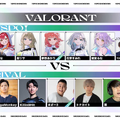 「VSPO! SHOWDOWN」本日3月10日より練習配信が開始！『VALORANT』は18時、『LoL』は20時から【ぶいすぽっ！】